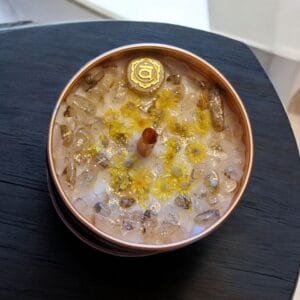 8 Oz solar candle