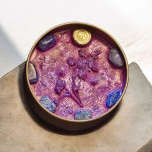 Crystal Candles 7 chakra Infused with Reiki - 8oz/226 gr - Image 7