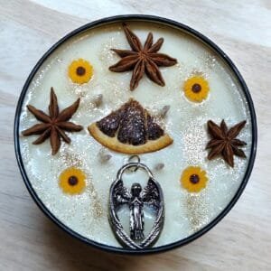 Guardian's Embrace Candle - Guardian Angel Necklace - Image 3