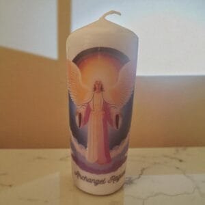 Archangel White Pillar Candles - Image 25