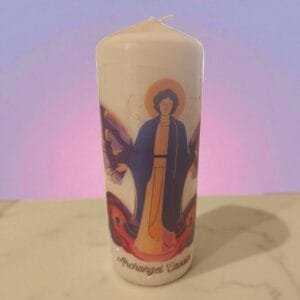 Archangel White Pillar Candles - Image 22