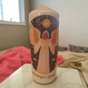 Archangel White Pillar Candles - Image 21