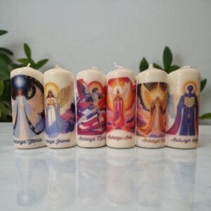 Archangel White Pillar Candles - Image 19