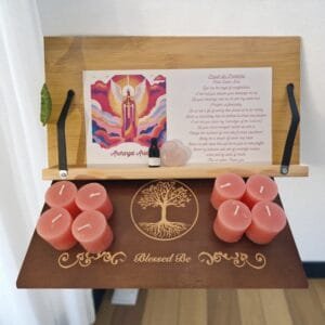 Archangel Blessings Mini Pillar Candle Set – 8 Divine Flames of Light - Image 27