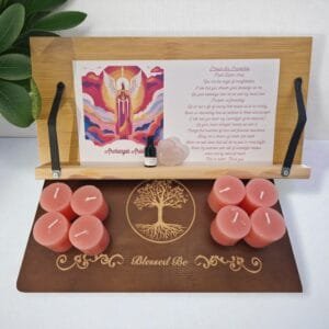 Archangel Blessings Mini Pillar Candle Set – 8 Divine Flames of Light - Image 19