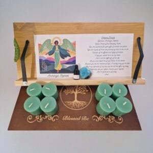 Archangel Blessings Mini Pillar Candle Set – 8 Divine Flames of Light - Image 43