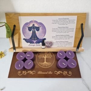Archangel Blessings Mini Pillar Candle Set – 8 Divine Flames of Light - Image 20
