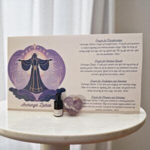 Archangel Blessings Mini Pillar Candle Set – 8 Divine Flames of Light - Image 29