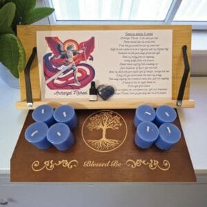 Archangel Blessings Mini Pillar Candle Set – 8 Divine Flames of Light - Image 10