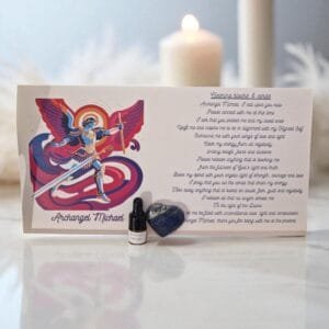 Archangel Blessings Mini Pillar Candle Set – 8 Divine Flames of Light - Image 34