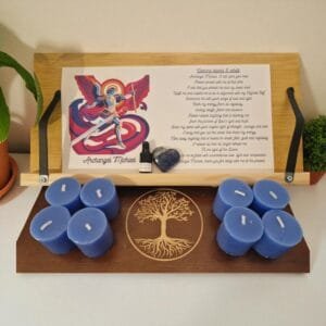 Archangel Blessings Mini Pillar Candle Set – 8 Divine Flames of Light - Image 37
