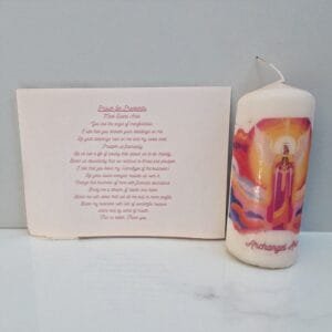 Archangel White Pillar Candles - Image 16
