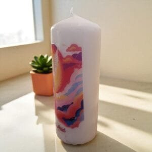 Archangel White Pillar Candles - Image 14
