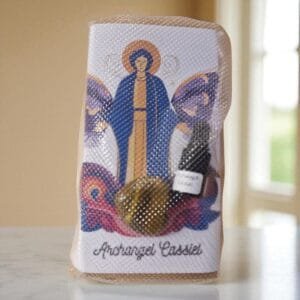Archangel Blessings Mini Pillar Candle Set – 8 Divine Flames of Light - Image 54